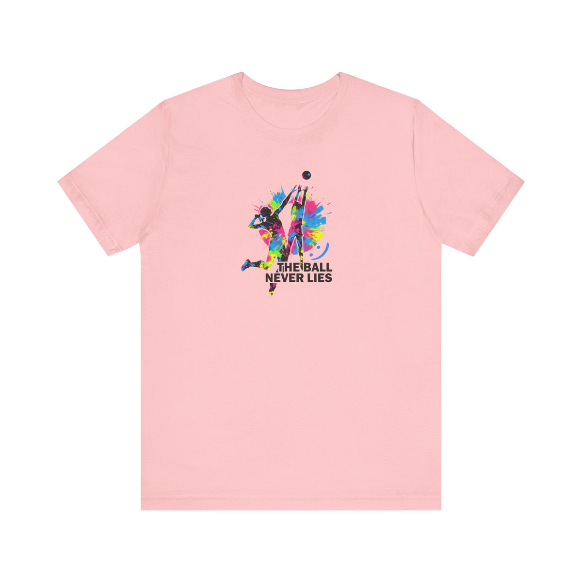 The Ball Never Lies - Volleyball Streetwear Tee | Unisex Statement Shirt