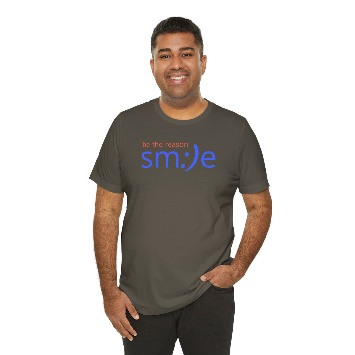 Be the Reason sm:)e T-Shirt | Inspirational Unisex Tee