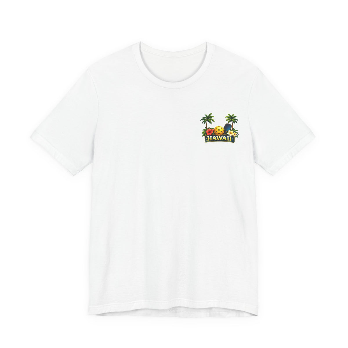 Hawaii Sunset Pickleball Tee | Tropical Beach Graphic T-Shirt