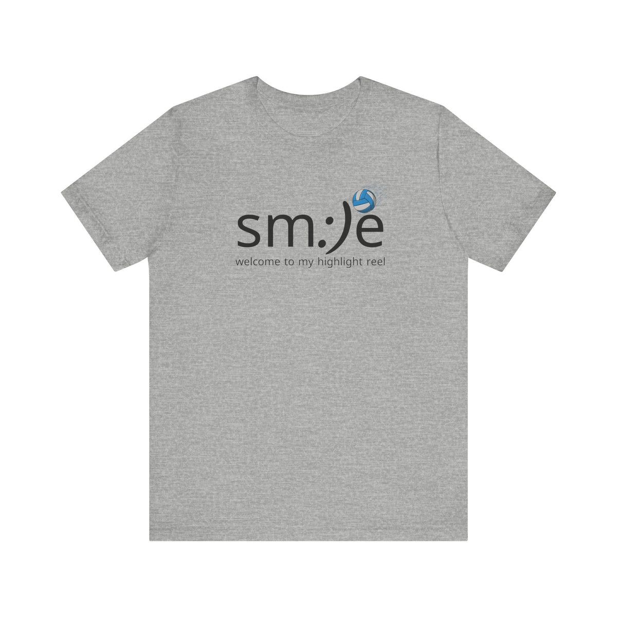 sm:)e Welcome to My Highlight Reel Volleyball T-Shirt | Funny Motivational Unisex Tee