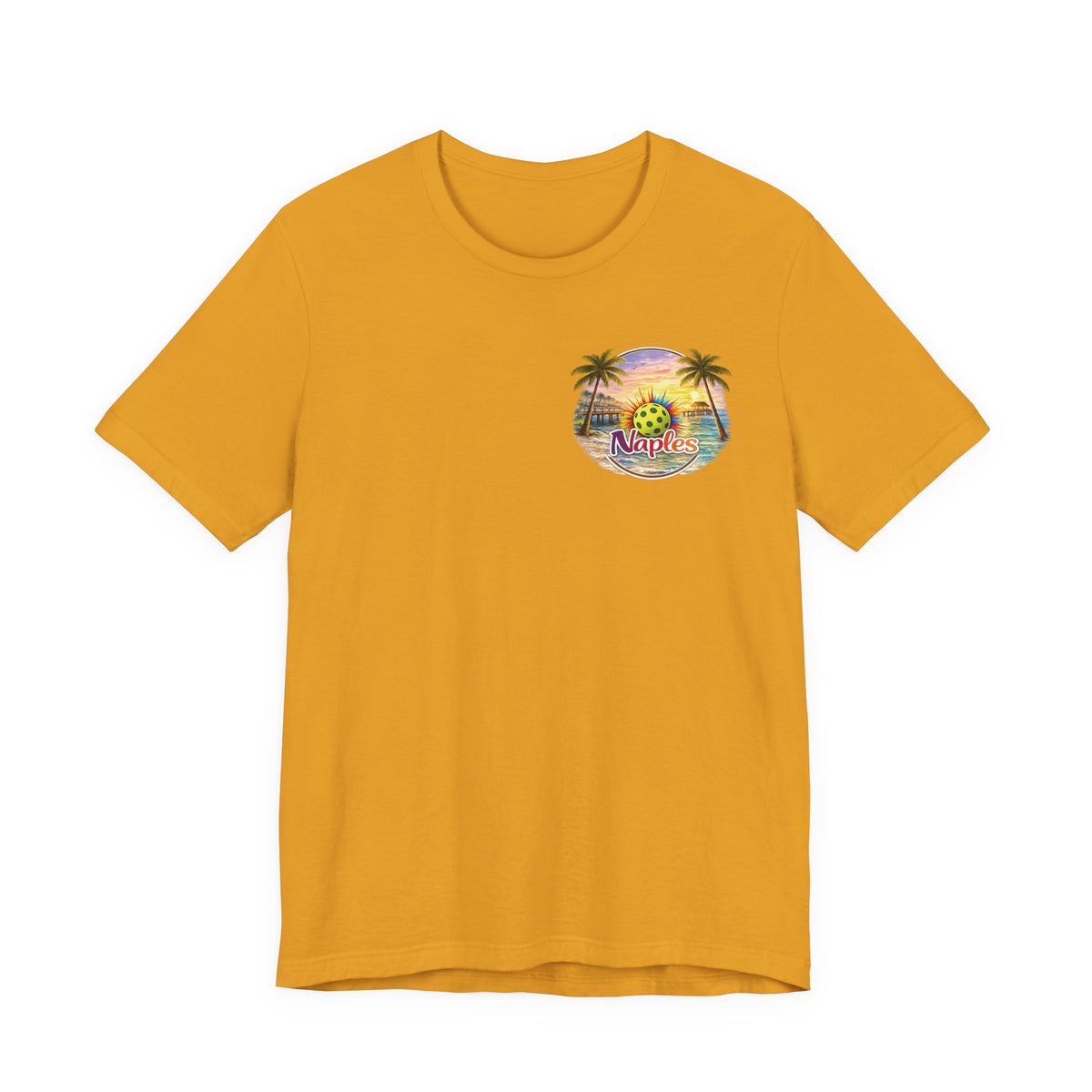 I Got Pickled in Naples — Front & Back Pickleball Tee | sm:)e