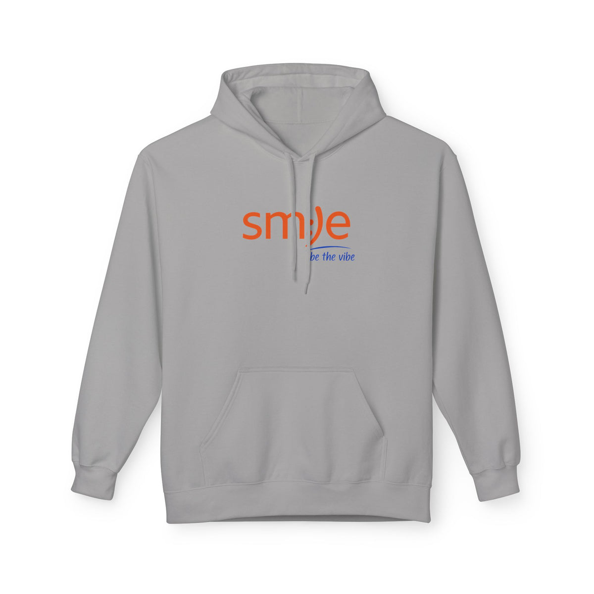 sm:)e Be Vibe Hoodie - Motivational Streetwear, Cozy Confidence Booster, Unisex Fleece Sweatshirt