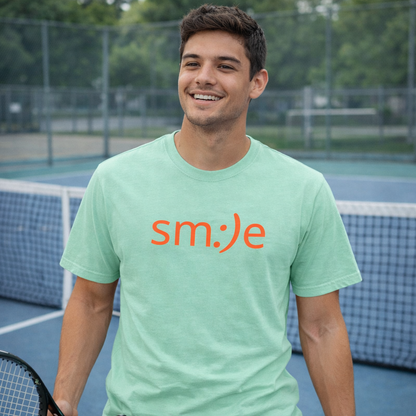 sm:)e Smile T-Shirt | Positive Vibes Streetwear | Unisex Summer Statement Gift