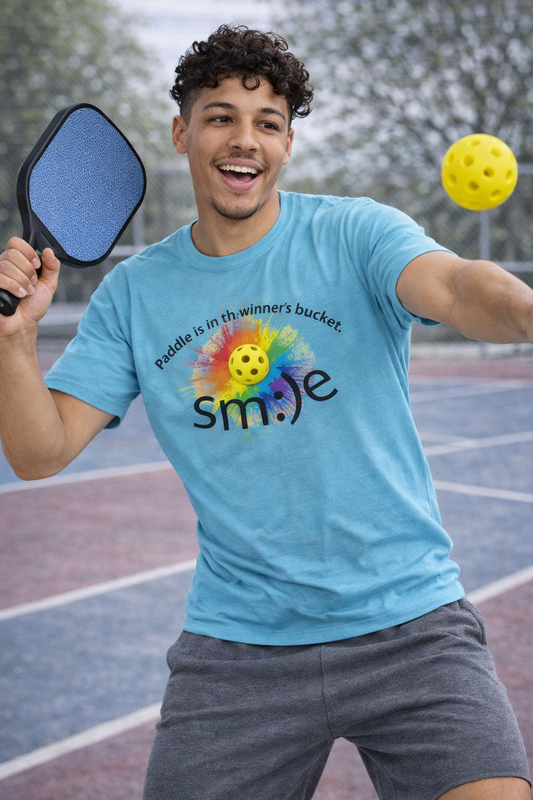 Paddle in the Winners Bucket - Pickleball Tee