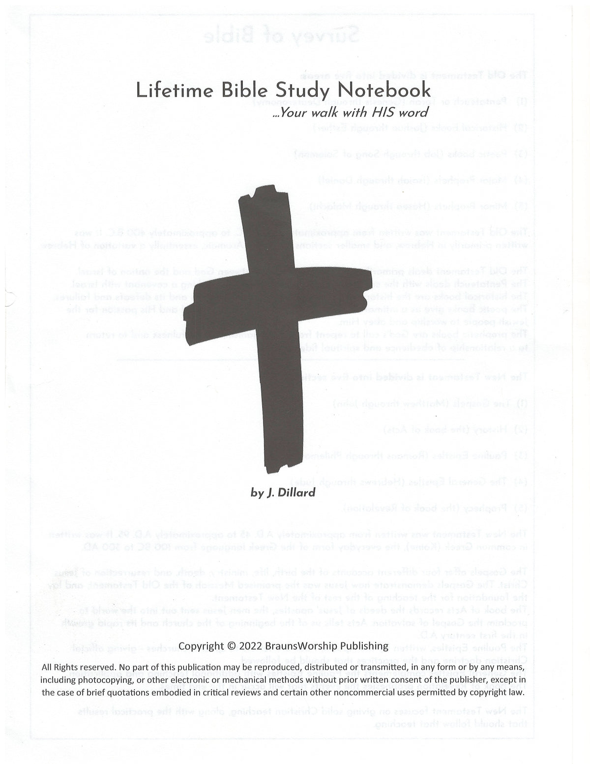 Bible Study Legacy Notebook - Create Your Faith Heritage for Generations