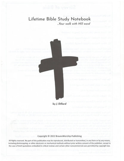 Bible Study Legacy Notebook - Create Your Faith Heritage for Generations