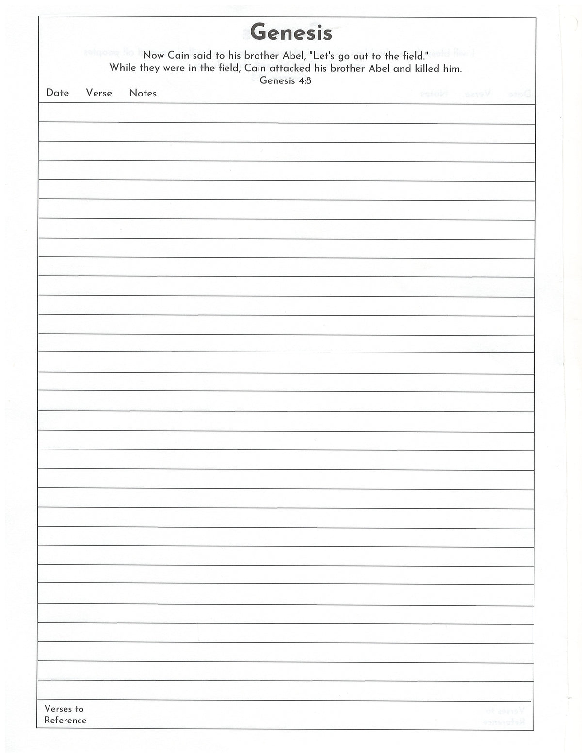Bible Study Legacy Notebook - Create Your Faith Heritage for Generations