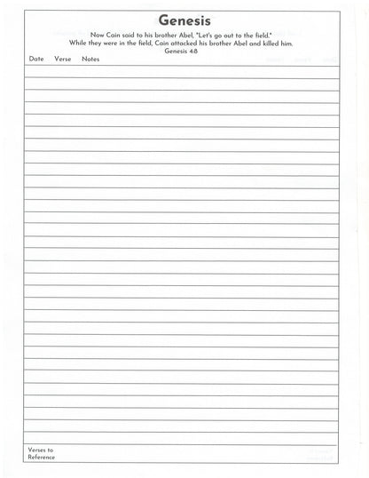 Bible Study Legacy Notebook - Create Your Faith Heritage for Generations