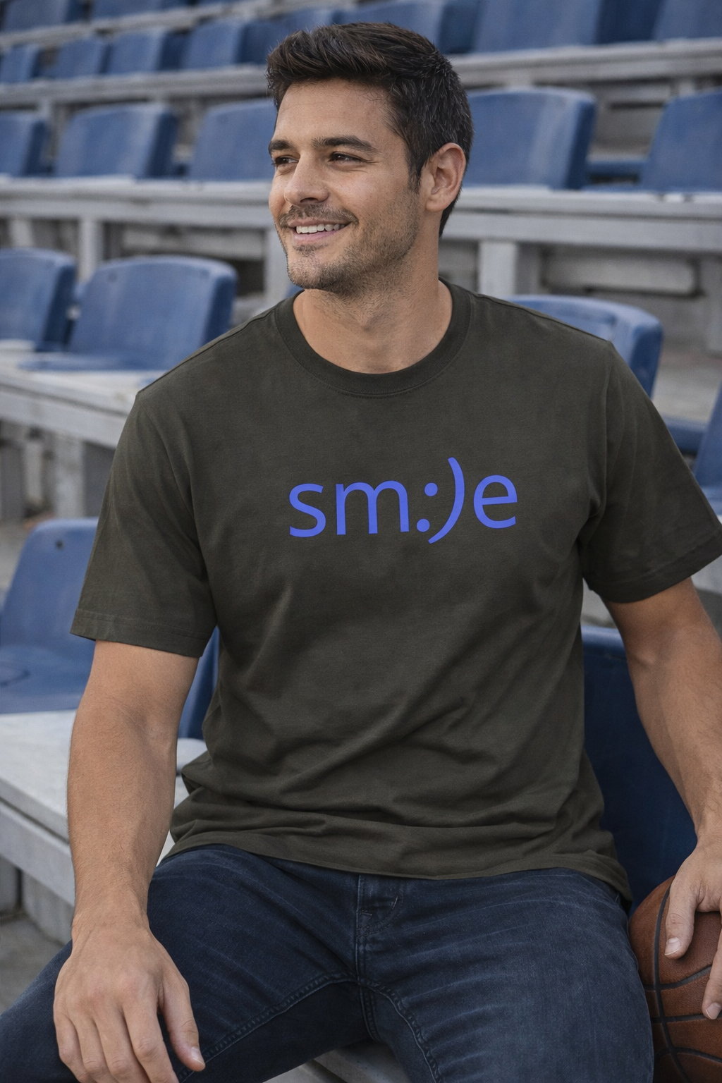 Share Joy and Smiles sm:)e T-Shirt | Inspirational Unisex Tee