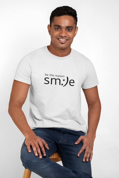 sm:)e Be the Reason Tee | Positive Impact Streetwear | Inspirational Unisex Graphic Shirt