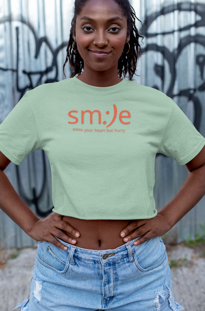 sm:)e Bless Your Heart But Hurry T-Shirt | Sassy Southern Statement Tee | Unisex Streetwear